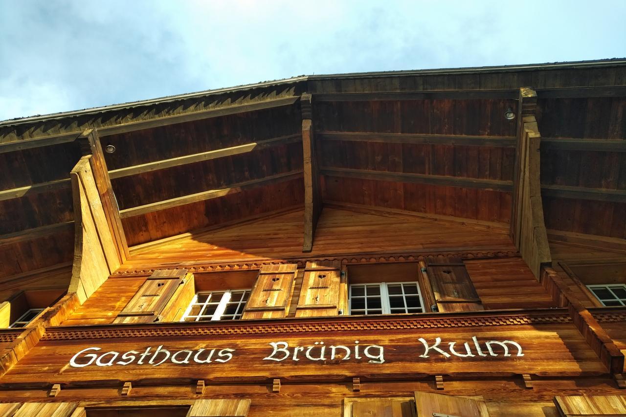 Gasthaus Brunig Kulm Hotell Brunig Pass Eksteriør bilde