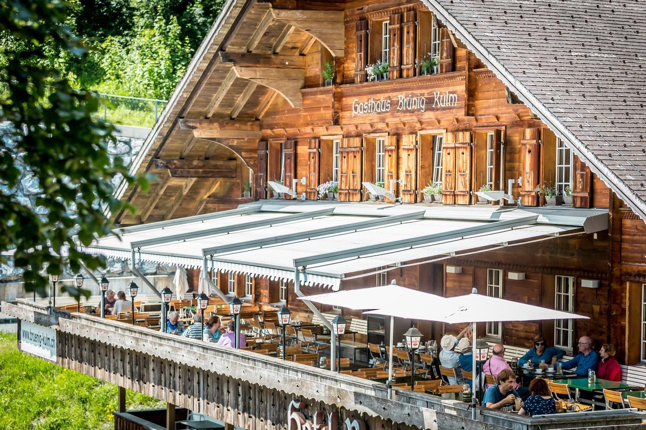 Gasthaus Brunig Kulm Hotell Brunig Pass Eksteriør bilde